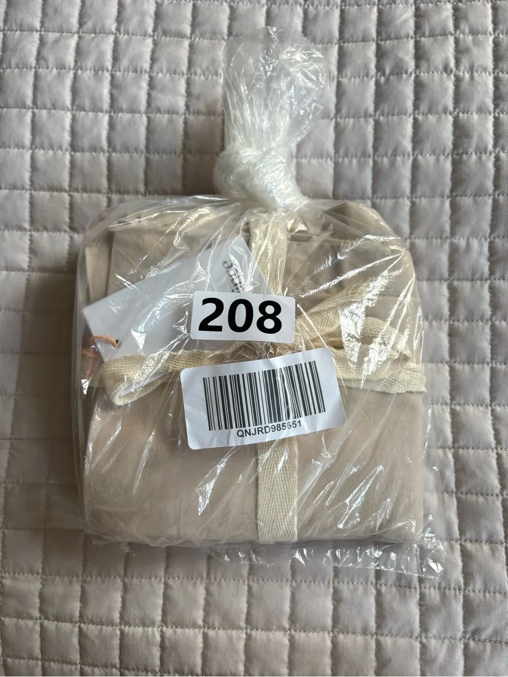 NWT Quince Brushed Cotton Euro Sham - Toffee